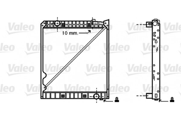 Valeo Ψυγείο, Ψύξη Κινητήρα - 733419