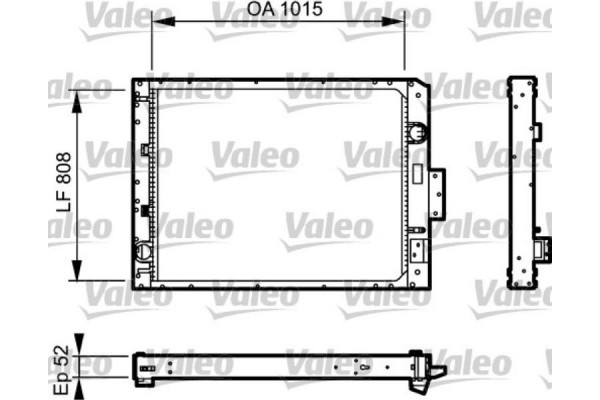 Valeo Ψυγείο, Ψύξη Κινητήρα - 733479