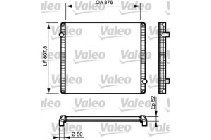 Valeo Ψυγείο, Ψύξη Κινητήρα - 733503