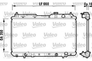 Valeo Ψυγείο, Ψύξη Κινητήρα - 734110