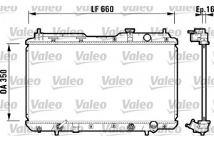 Valeo Ψυγείο, Ψύξη Κινητήρα - 734110