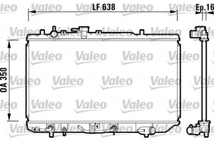 Valeo Ψυγείο, Ψύξη Κινητήρα - 734121