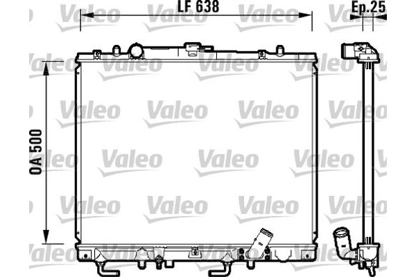 Valeo Ψυγείο, Ψύξη Κινητήρα - 734143