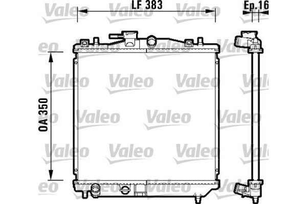 Valeo Ψυγείο, Ψύξη Κινητήρα - 734157