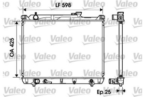 Valeo Ψυγείο, Ψύξη Κινητήρα - 734161