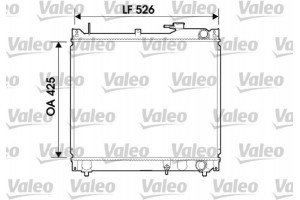 Valeo Ψυγείο, Ψύξη Κινητήρα - 734162