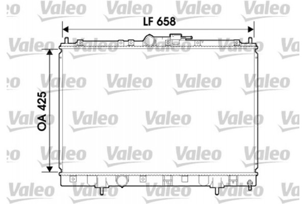 Valeo Ψυγείο, Ψύξη Κινητήρα - 734198