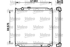 Valeo Ψυγείο, Ψύξη Κινητήρα - 734205