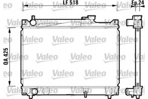 Valeo Ψυγείο, Ψύξη Κινητήρα - 734213