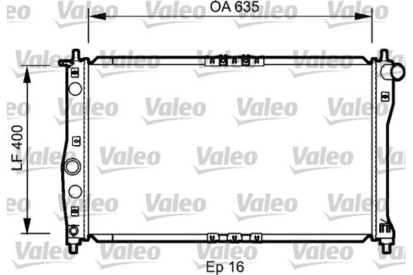 Valeo Ψυγείο, Ψύξη Κινητήρα - 734248