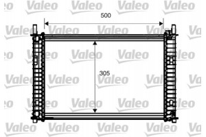 Valeo Ψυγείο, Ψύξη Κινητήρα - 734274