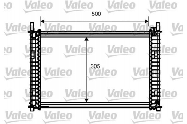 Valeo Ψυγείο, Ψύξη Κινητήρα - 734274