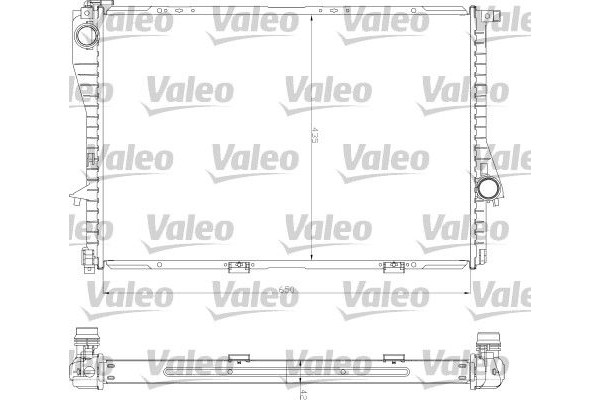 Valeo Ψυγείο, Ψύξη Κινητήρα - 734277