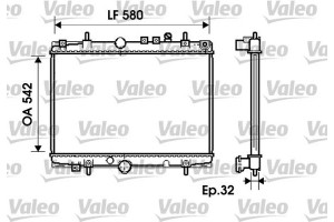 Valeo Ψυγείο, Ψύξη Κινητήρα - 734279