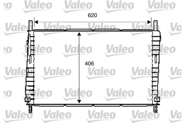 Valeo Ψυγείο, Ψύξη Κινητήρα - 734286