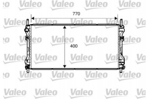 Valeo Ψυγείο, Ψύξη Κινητήρα - 734291