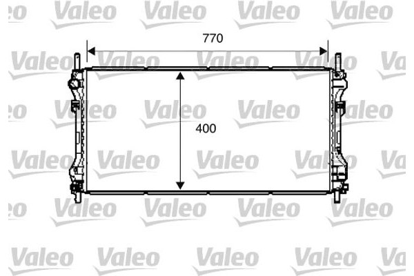 Valeo Ψυγείο, Ψύξη Κινητήρα - 734291