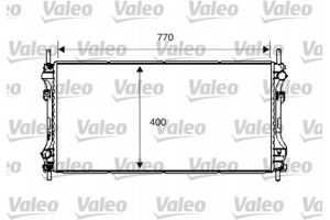 Valeo Ψυγείο, Ψύξη Κινητήρα - 734292