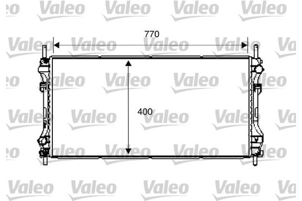 Valeo Ψυγείο, Ψύξη Κινητήρα - 734292