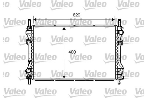 Valeo Ψυγείο, Ψύξη Κινητήρα - 734293