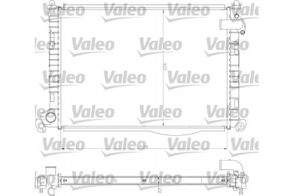 Valeo Ψυγείο, Ψύξη Κινητήρα - 734327