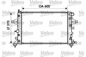 Valeo Ψυγείο, Ψύξη Κινητήρα - 734381