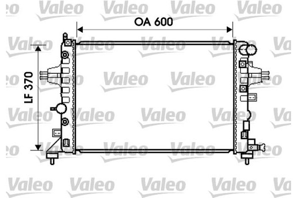 Valeo Ψυγείο, Ψύξη Κινητήρα - 734381