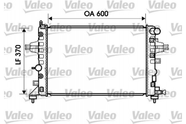 Valeo Ψυγείο, Ψύξη Κινητήρα - 734381