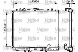 Valeo Ψυγείο, Ψύξη Κινητήρα - 734424