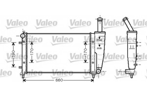 Valeo Ψυγείο, Ψύξη Κινητήρα - 734457