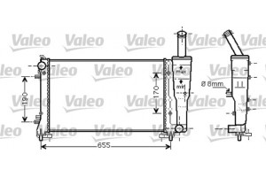 Valeo Ψυγείο, Ψύξη Κινητήρα - 734458