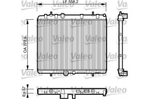 Valeo Ψυγείο, Ψύξη Κινητήρα - 734463