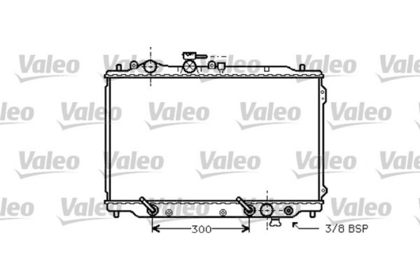 Valeo Ψυγείο, Ψύξη Κινητήρα - 734581