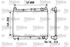 Valeo Ψυγείο, Ψύξη Κινητήρα - 734840