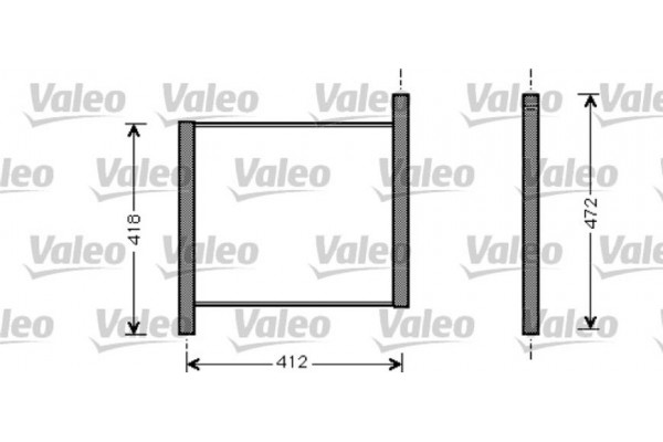 Valeo Ψυγείο, Ψύξη Κινητήρα - 734848