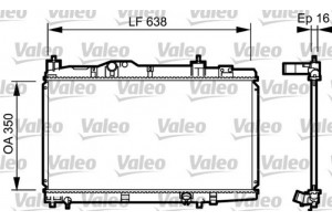Valeo Ψυγείο, Ψύξη Κινητήρα - 734916