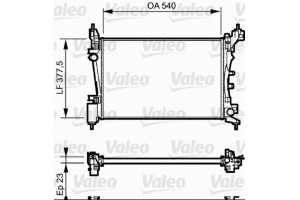 Valeo Ψυγείο, Ψύξη Κινητήρα - 735042