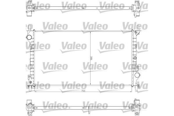 Valeo Ψυγείο, Ψύξη Κινητήρα - 735043