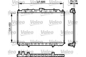 Valeo Ψυγείο, Ψύξη Κινητήρα - 735063
