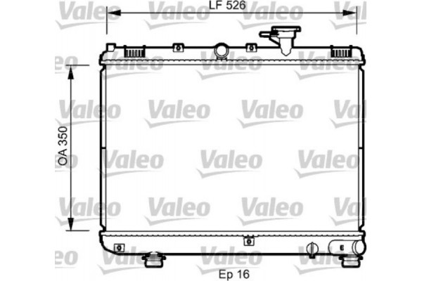 Valeo Ψυγείο, Ψύξη Κινητήρα - 735077