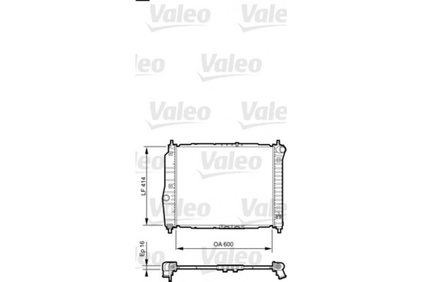 Valeo Ψυγείο, Ψύξη Κινητήρα - 735158