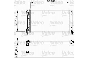 Valeo Ψυγείο, Ψύξη Κινητήρα - 735171