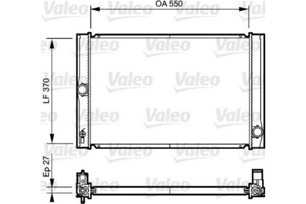 Valeo Ψυγείο, Ψύξη Κινητήρα - 735213