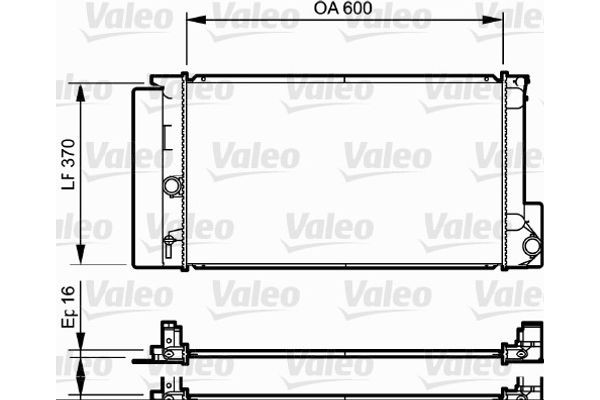 Valeo Ψυγείο, Ψύξη Κινητήρα - 735250