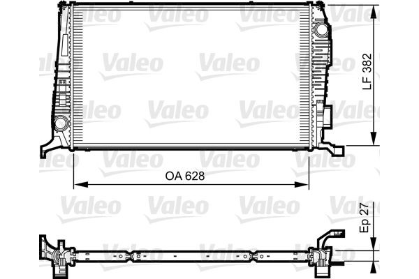 Valeo Ψυγείο, Ψύξη Κινητήρα - 735279