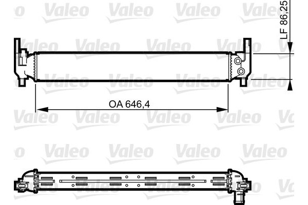 Valeo Ψυγείο, Ψύξη Κινητήρα - 735310