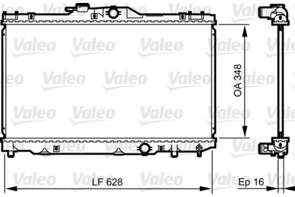 Valeo Ψυγείο, Ψύξη Κινητήρα - 735415