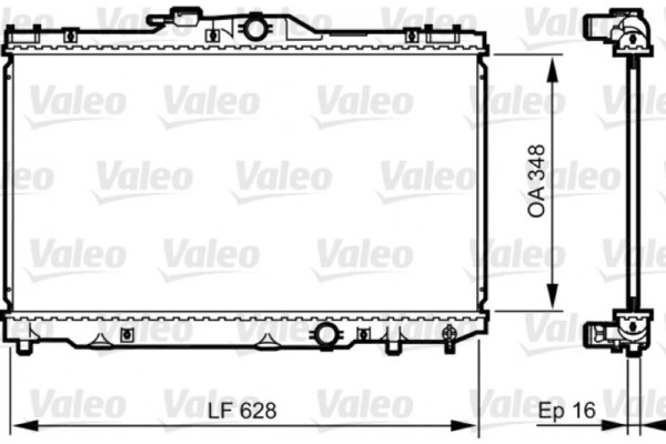 Valeo Ψυγείο, Ψύξη Κινητήρα - 735415