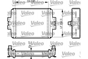 Valeo Ψυγείο, Ψύξη Κινητήρα - 735467