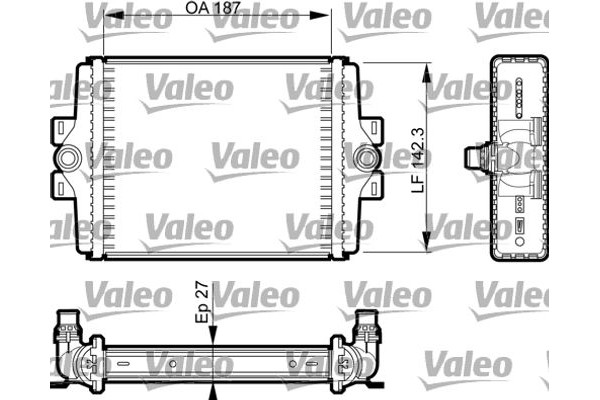 Valeo Ψυγείο, Ψύξη Κινητήρα - 735467